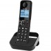 Ασύρματο Ψηφιακό Τηλέφωνο Alcatel F860 DUO με Ανοιχτή Ακρόαση και Δυνατότητα Αποκλεισμού Κλήσεων Μαύρο